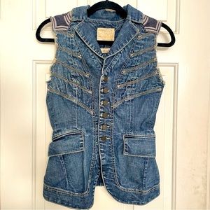 Taverniti SO Stella Denim Vest